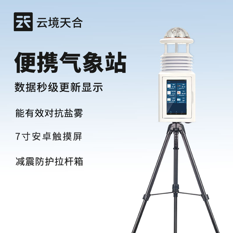 便攜式自動氣象站：隨時了解天氣變化，輕松掌握氣象信息